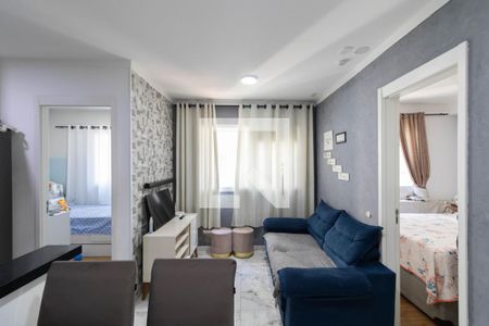 Sala e Cozinha de apartamento para alugar com 2 quartos, 38m² em Jardim Lideranca, São Paulo