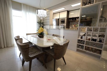 Sala de Jantar de apartamento à venda com 2 quartos, 92m² em Jardim, Santo André