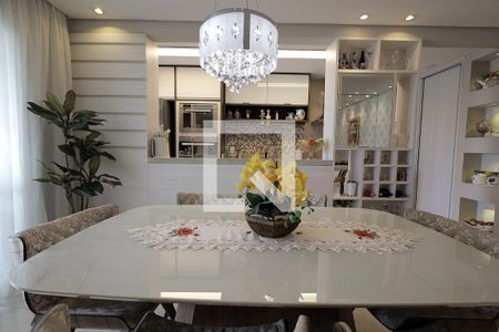 Sala de Jantar de apartamento à venda com 2 quartos, 92m² em Jardim, Santo André