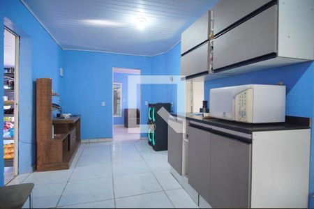 Sala/Cozinha de casa à venda com 2 quartos, 190m² em Santos Dumont, São Leopoldo