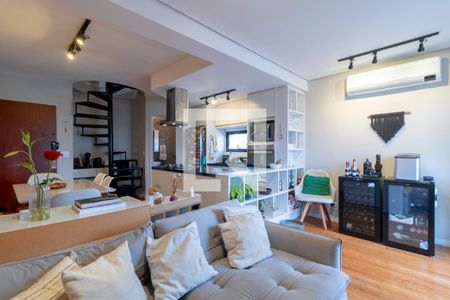 Sala de apartamento à venda com 2 quartos, 90m² em Moema, São Paulo