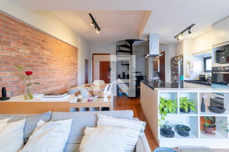 Sala de apartamento à venda com 2 quartos, 90m² em Moema, São Paulo