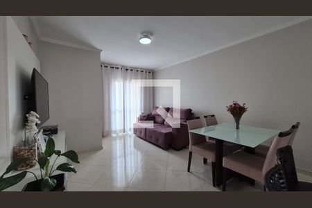 Sala de apartamento à venda com 3 quartos, 84m² em Parque das Nações, Santo André
