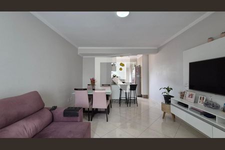 Sala de apartamento à venda com 3 quartos, 84m² em Parque das Nações, Santo André