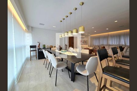 Varanda gourmet de apartamento à venda com 3 quartos, 158m² em Indianópolis, São Paulo