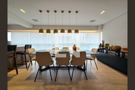 Varanda gourmet de apartamento à venda com 3 quartos, 158m² em Indianópolis, São Paulo