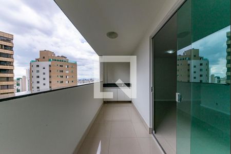Varanda da Sala de apartamento para alugar com 2 quartos, 68m² em Luxemburgo, Belo Horizonte
