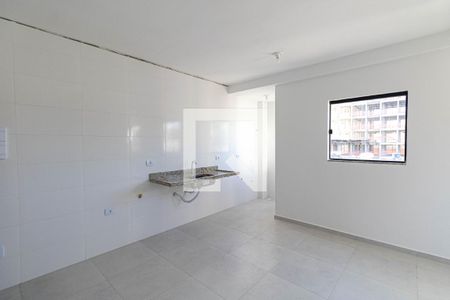 Sala/Cozinha/Área de Serviço  de apartamento à venda com 2 quartos, 44m² em Cidade Antônio Estêvão de Carvalho, São Paulo