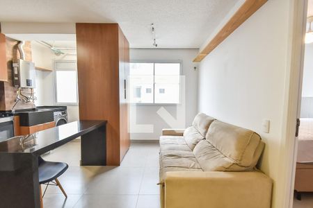 Sala de apartamento para alugar com 1 quarto, 36m² em Liberdade, São Paulo