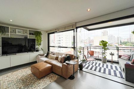 Sala de apartamento para alugar com 2 quartos, 70m² em Perdizes, São Paulo