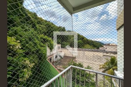 Vista da Sala de apartamento à venda com 2 quartos, 80m² em Grajaú, Rio de Janeiro
