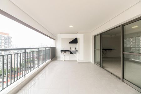 Varanda Gourmet  de apartamento à venda com 3 quartos, 120m² em Vila Zilda, São Paulo