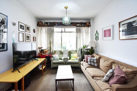 Sala de estar de apartamento à venda com 2 quartos, 96m² em Jardim America, São Paulo