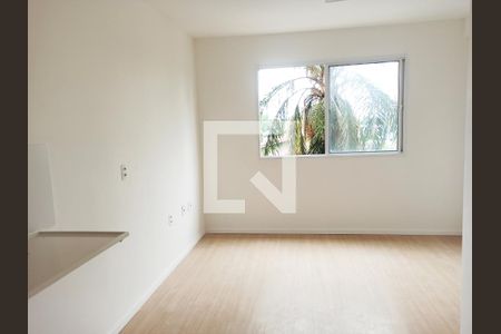 Detalhe - Quarto e Cozinha de apartamento para alugar com 1 quarto, 20m² em Vila Jaguara, São Paulo