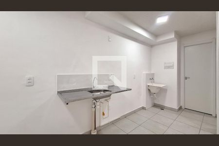 Cozinha e Área de Serviço de apartamento para alugar com 2 quartos, 33m² em Parque Industrial Tomas Edson, São Paulo