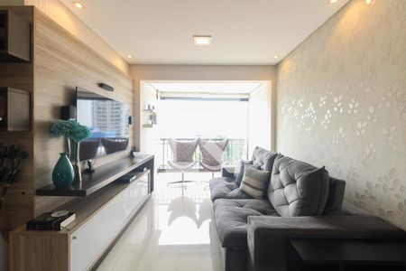 Sala  de apartamento à venda com 3 quartos, 96m² em Chácara Califórnia, São Paulo