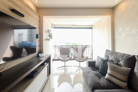 Sala  de apartamento à venda com 3 quartos, 96m² em Chácara Califórnia, São Paulo