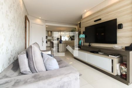 Sala  de apartamento à venda com 3 quartos, 96m² em Chácara Califórnia, São Paulo