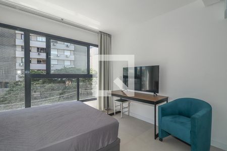 Sala / Quarto / Cozinha de apartamento para alugar com 1 quarto, 34m² em Independência, Porto Alegre