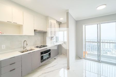 Sala/Cozinha de apartamento à venda com 2 quartos, 38m² em Barra Funda, São Paulo