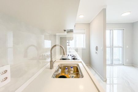 Sala/Cozinha de apartamento à venda com 2 quartos, 38m² em Barra Funda, São Paulo