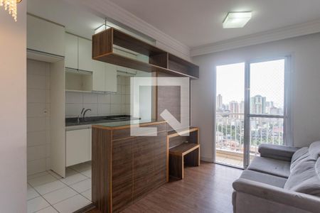 Sala  de apartamento à venda com 2 quartos, 54m² em Centro, Diadema