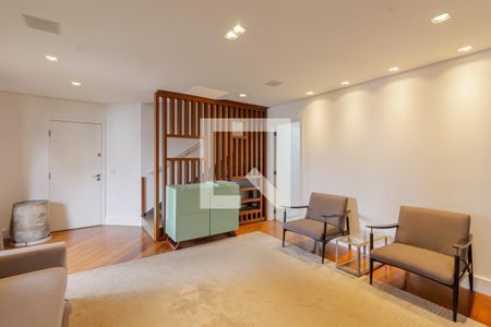 Sala de apartamento para alugar com 3 quartos, 250m² em Vila Olímpia, São Paulo