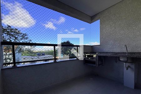 Varanda da Sala de apartamento à venda com 2 quartos, 58m² em Baeta Neves, São Bernardo do Campo