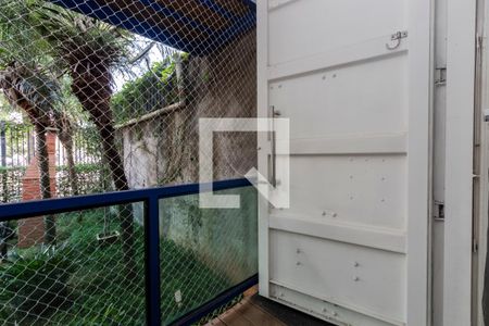 Varanda de kitnet/studio para alugar com 1 quarto, 32m² em Jardim Caravelas, São Paulo