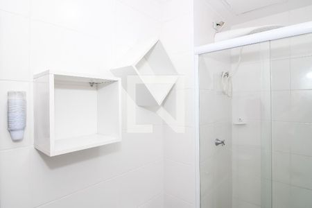 Banheiro de apartamento para alugar com 1 quarto, 33m² em Barra Funda, São Paulo