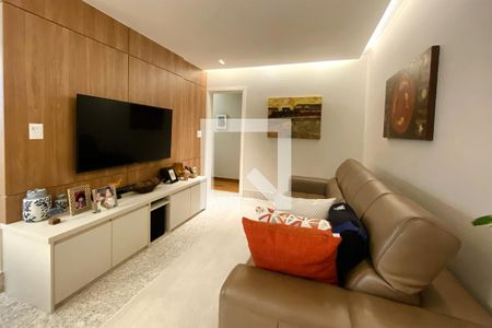 Sala de Estar de apartamento à venda com 3 quartos, 82m² em Funcionários, Belo Horizonte