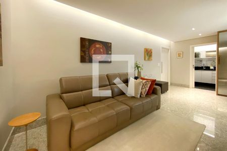 Sala de Estar de apartamento à venda com 3 quartos, 82m² em Funcionários, Belo Horizonte
