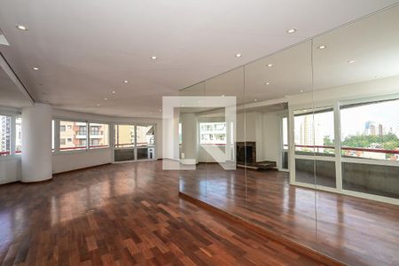 Sala de apartamento para alugar com 4 quartos, 210m² em Vila Andrade, São Paulo
