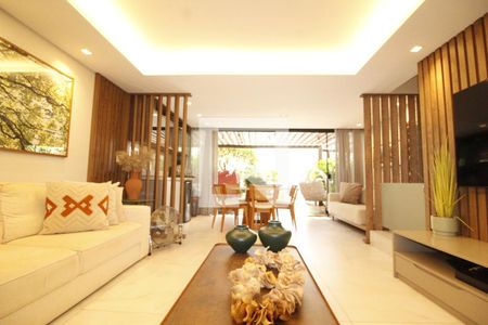 Sala de casa de condomínio para alugar com 3 quartos, 133m² em Patamares, Salvador