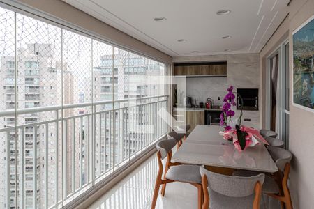 Varanda gourmet de apartamento para alugar com 3 quartos, 128m² em Vila Leonor, Guarulhos