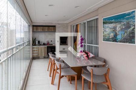 Varanda gourmet de apartamento para alugar com 3 quartos, 128m² em Vila Leonor, Guarulhos