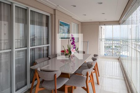 Varanda gourmet de apartamento para alugar com 3 quartos, 128m² em Vila Leonor, Guarulhos
