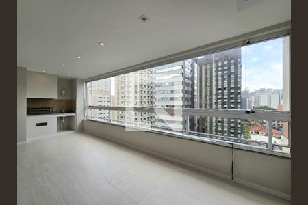 Varanda de apartamento à venda com 3 quartos, 146m² em Itaim Bibi, São Paulo
