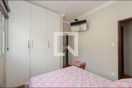 Suíte de apartamento à venda com 3 quartos, 85m² em Salgado Filho, Belo Horizonte