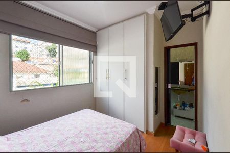 Suíte de apartamento à venda com 3 quartos, 85m² em Salgado Filho, Belo Horizonte