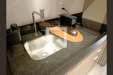 Estúdio - Cozinha de kitnet/studio para alugar com 1 quarto, 22m² em Cerqueira César, São Paulo