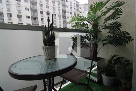 Sala - Varanda de apartamento para alugar com 2 quartos, 48m² em Recreio dos Bandeirantes, Rio de Janeiro