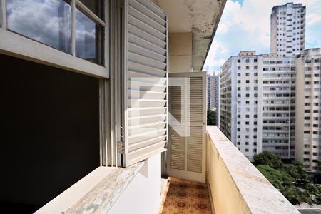 Varanda do Quarto de apartamento à venda com 2 quartos, 92m² em Centro, Belo Horizonte