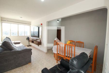 Sala de Jantar de apartamento à venda com 3 quartos, 75m² em Jardim Santo André, Santo André
