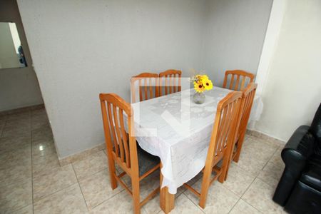 Sala de Jantar de apartamento à venda com 3 quartos, 75m² em Jardim Santo André, Santo André