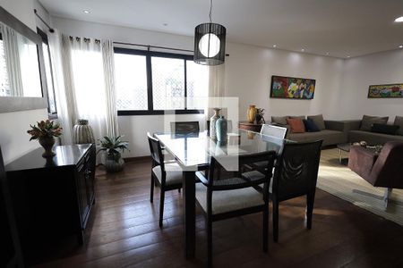 Sala e Sala de Jantar de apartamento à venda com 3 quartos, 136m² em Jardim, Santo André