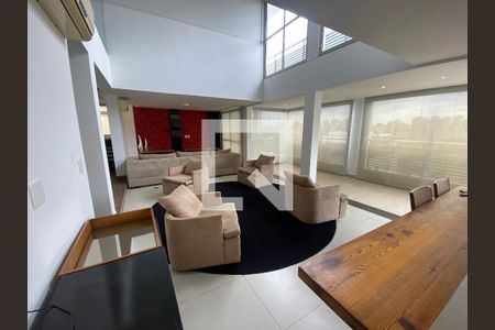 Sala 1 de apartamento à venda com 1 quarto, 163m² em Brooklin Novo, São Paulo