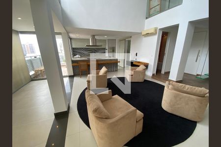 Sala 1 de apartamento à venda com 1 quarto, 163m² em Brooklin Novo, São Paulo