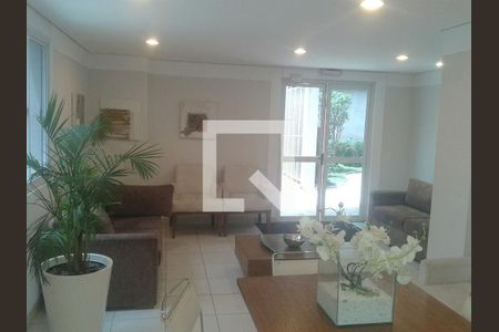 Sala de apartamento à venda com 2 quartos, 54m² em Vila Alzira, Santo André