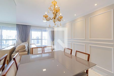 Sala de Jantar de apartamento para alugar com 2 quartos, 74m² em Chácara Santo Antônio, São Paulo